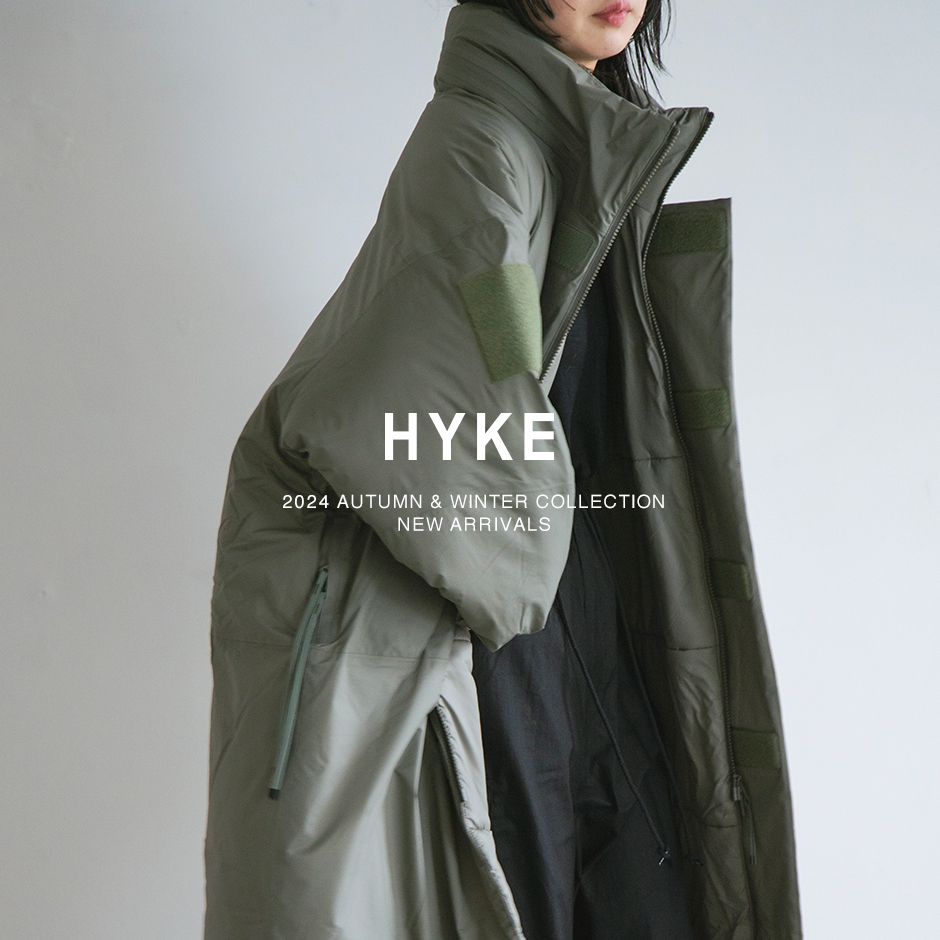 HYKE＞新作入荷 10.4 | st company online store 入荷案内ブログ