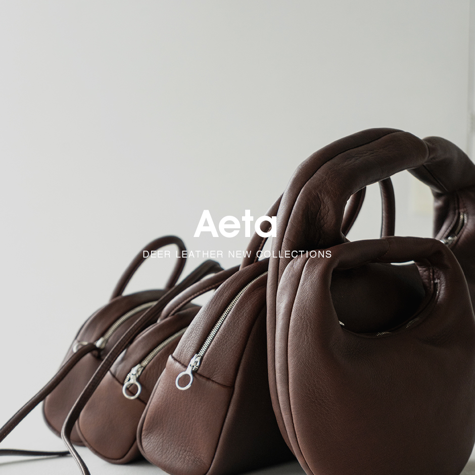 Aeta＞DEER LEATHERシリーズから待望の新作が入荷 | st company online